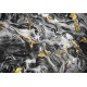 Fekete arany márványmintás fali poszter (több méretben) 13851
