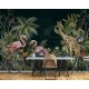 Trópusi fali poszter flamingókkal (több méretben) 13931
