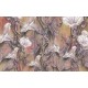 Bézs pasztell virágmintás poszter 6045A-VD4 (400x250 cm)