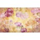 Bézs-rózsaszín virágmintás oszter 6029A-VD4 (400x250 cm)