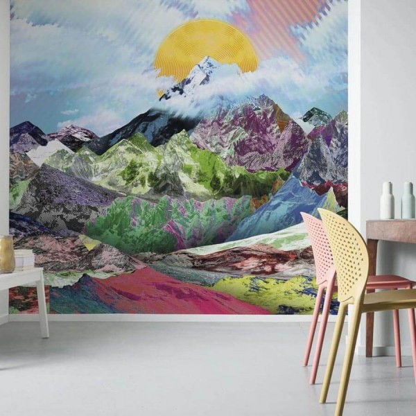 Színes hegyek, poszter  6017A-VD3 (300x250 cm)