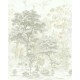 Világos növénymintás design poszter (200x250 cm)  JK02504