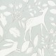Doodleedo pasztell zöld tapéta gyerekszobába erdei állatokkal 220794