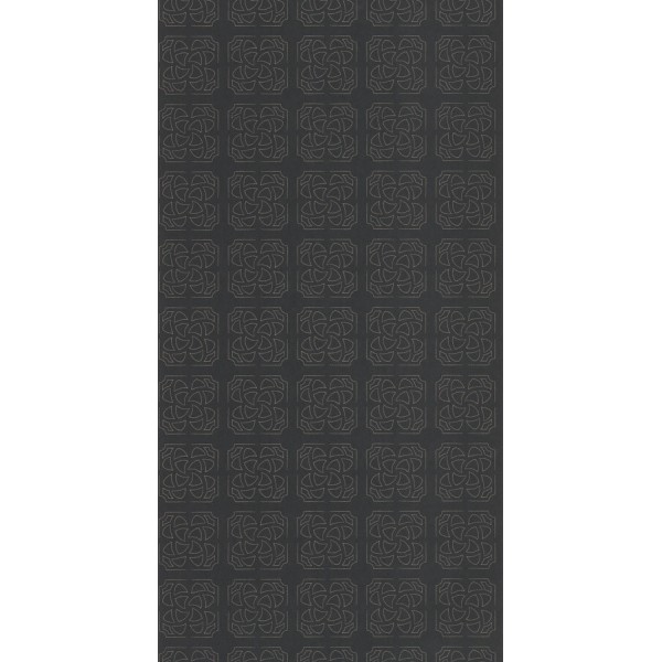 Botanica fekete tapéta elegáns mintával 85939710