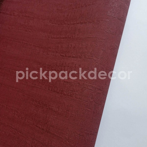 Tweed bordó strukturált tapéta, textilhatású 85475387