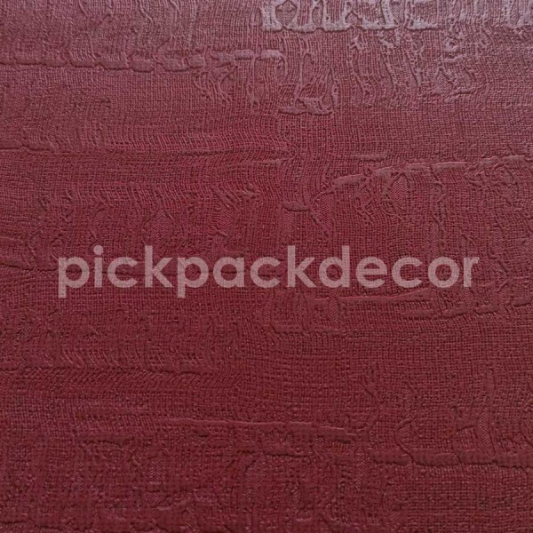 Tweed bordó strukturált tapéta, textilhatású 85475387
