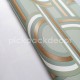 Labyrinth pasztell zöld-arany tapéta körvonal mintával 102127022