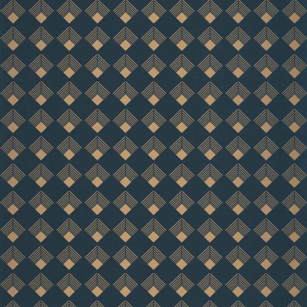 Labyrinth sötétkék-arany tapéta 102136026