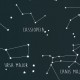 Planet csillagképeket ábrázoló tapéta 101916918