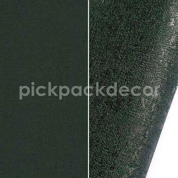 Zen sötétzöld egyszínű viníl tapéta (106 cm széles) 72918