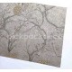 Zen barna árnyalatú virágos vinyl tapéta (106 cm széles) 72960
