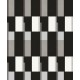 Prisma design tapéta téglalap mintával, szürke fekete PRI604