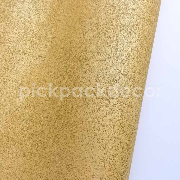 Prisma foltos hatású tapéta, aranysárga PRI804