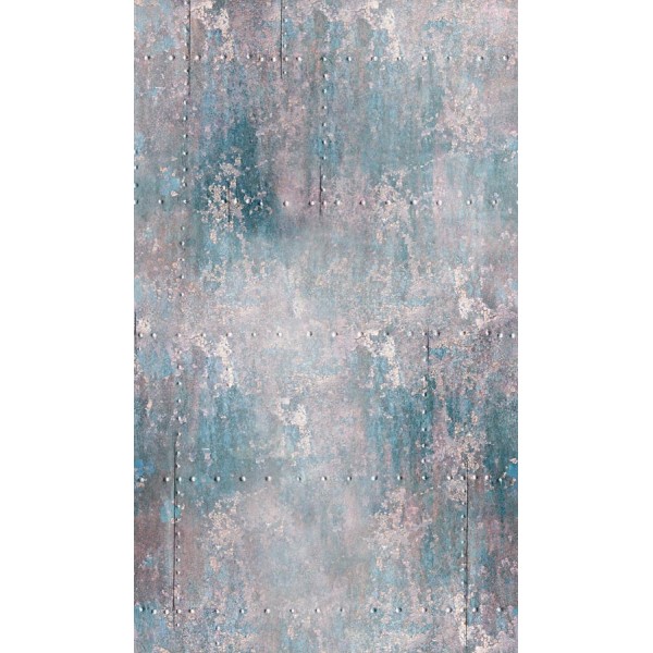 Smart Art fémhatású poszter, kék szürke (159 x 270 cm) 47213