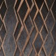 Smart Art elegáns posztertapéta szürke és réz geometrikus mintával (159 x 270 cm) 47239