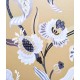 Flora sárga klasszikus virágmintás tapéta 18552
